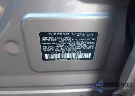 2015 Subaru Forester 2.5I Limited from USA, damaged, VIN JF2SJAKCXFH406124